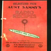 Cover of Selections from Aunt Sammy's Radio Recipes and USDA Favorites