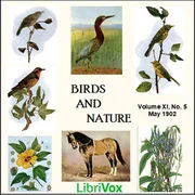 Cover of Birds and Nature, Vol. XI, No 5, May 1902