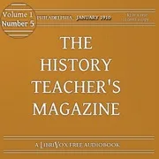 Cover of The History Teacher's Magazine, Vol. I, No. 5, January 1910